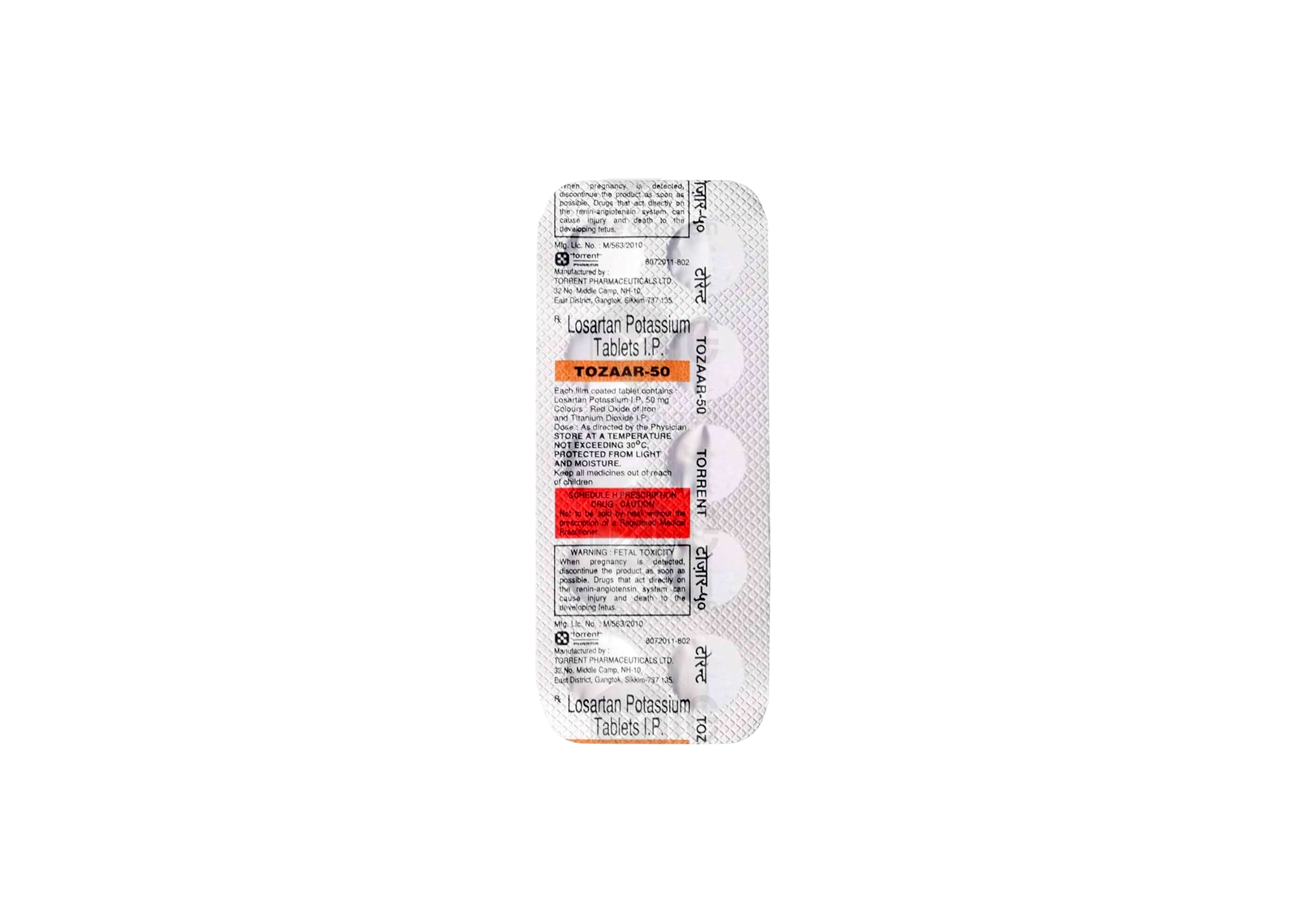 TOZAAR 50MG